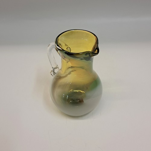 DB-777 MINI PITCHER GOLD & MOSS 3x2x2 $42 at Hunter Wolff Gallery